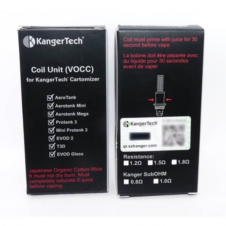Atomizer VOCC-T (Aérotank) 1.5 Ohm
