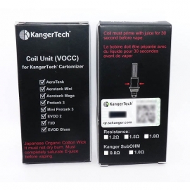 5 x Atomizer VOCC-T (Aérotank) 1.8 Ohm
