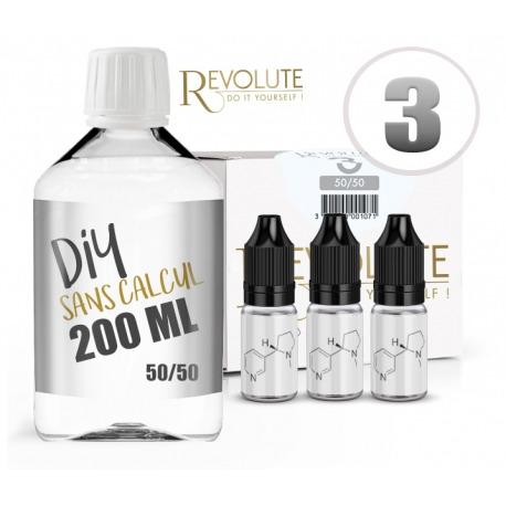 Pack Start DIY base 200ml de Révolute