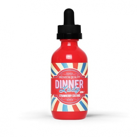 Strawberry Custard 50ml - Dinner Lady