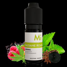MiNiMAL - Badiane Rouge, sels de nicotine