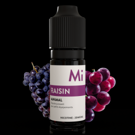 MiNiMAL - Raisin, sels de nicotine