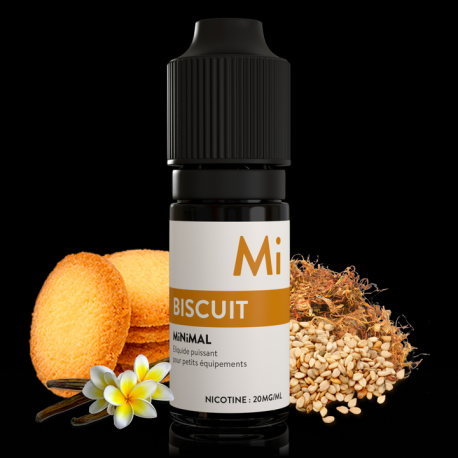 MiNiMAL - Biscuit, sels de nicotine