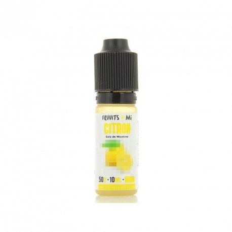 MiNiMAL - Citron, sels de nicotine