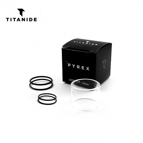 Tube Pyrex Leto RTA Mtl 22 Titanide 3ml