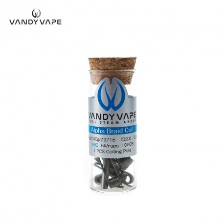 Pack 10 Alpha Braid Vandy Vape
