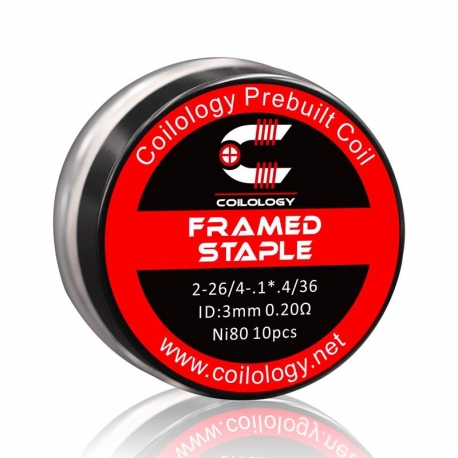 Pack 10 Framed Staple Coilology