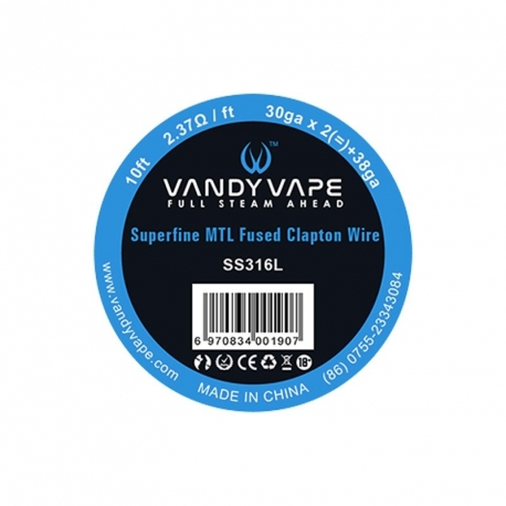 Superfine MTL Wire Vandy Vape SS316L