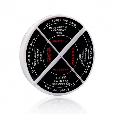 Pack SS316L MTL 4 en 1 Coilology
