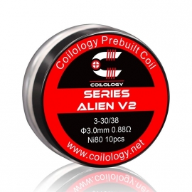 Pack 10 Series Alien V2 Coilology 0.88 ohm